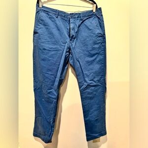 J.Crew Men’s Chino Pant 36x32 Cobalt Blue